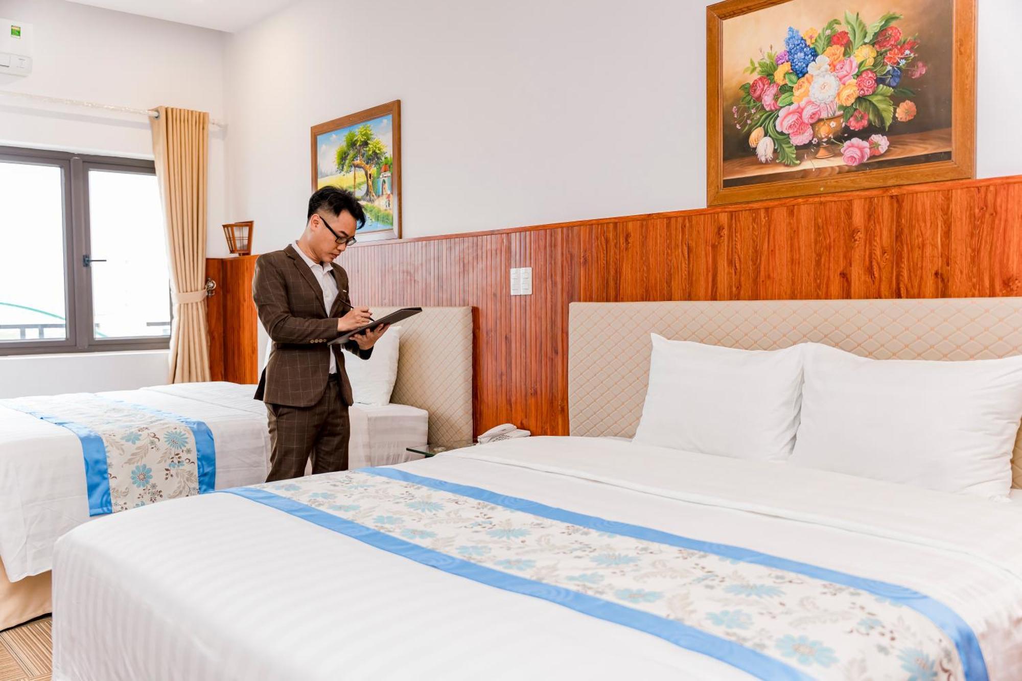 Binh An Nhien Hotel Duong Thanh 外观 照片